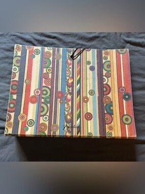 Vintage Colorful Paper Storage
